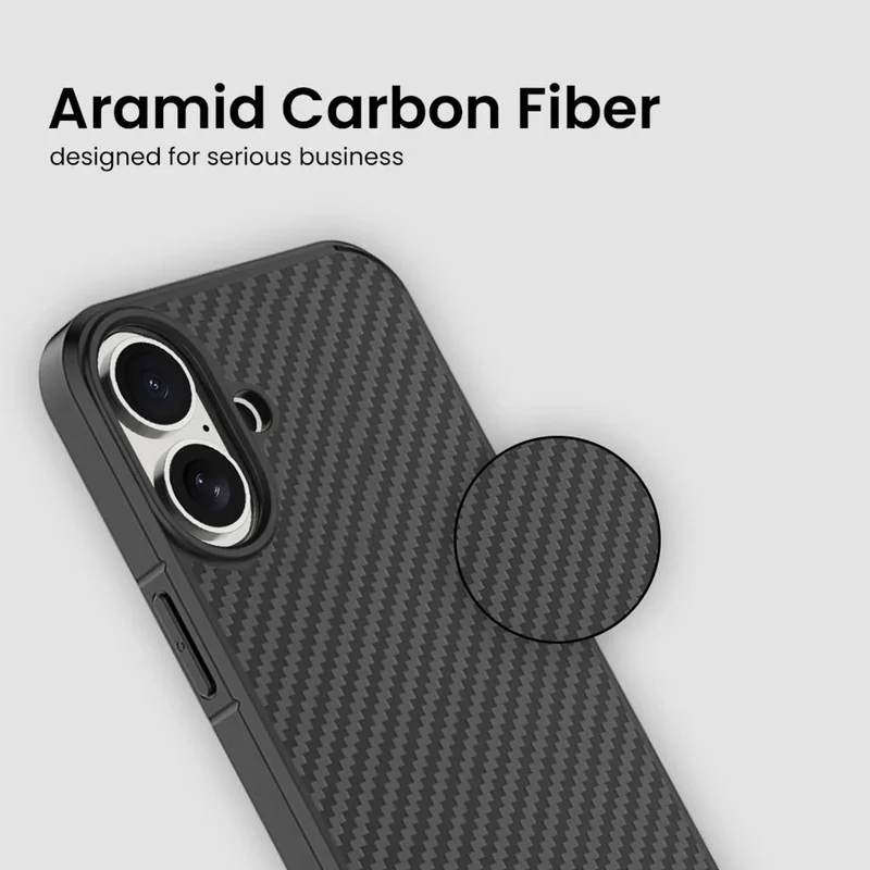 Étui en Kevlar pour iPhone 16
