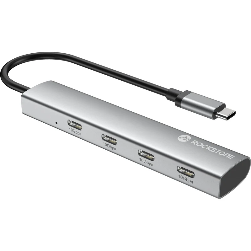 Hub 4-en-1 USB-C Rockstone
