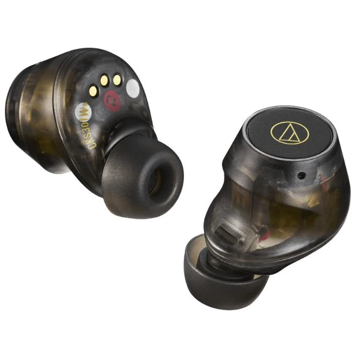 Écouteurs boutons sans fil, Audio Technica CKS30TW+TBK