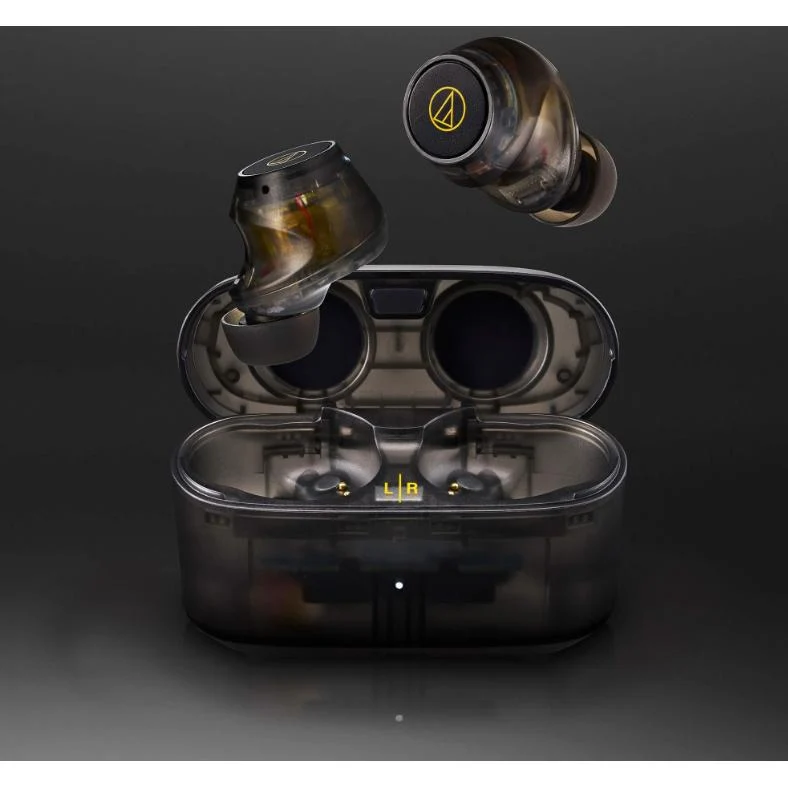 Écouteurs boutons sans fil, Audio Technica CKS30TW+TBK