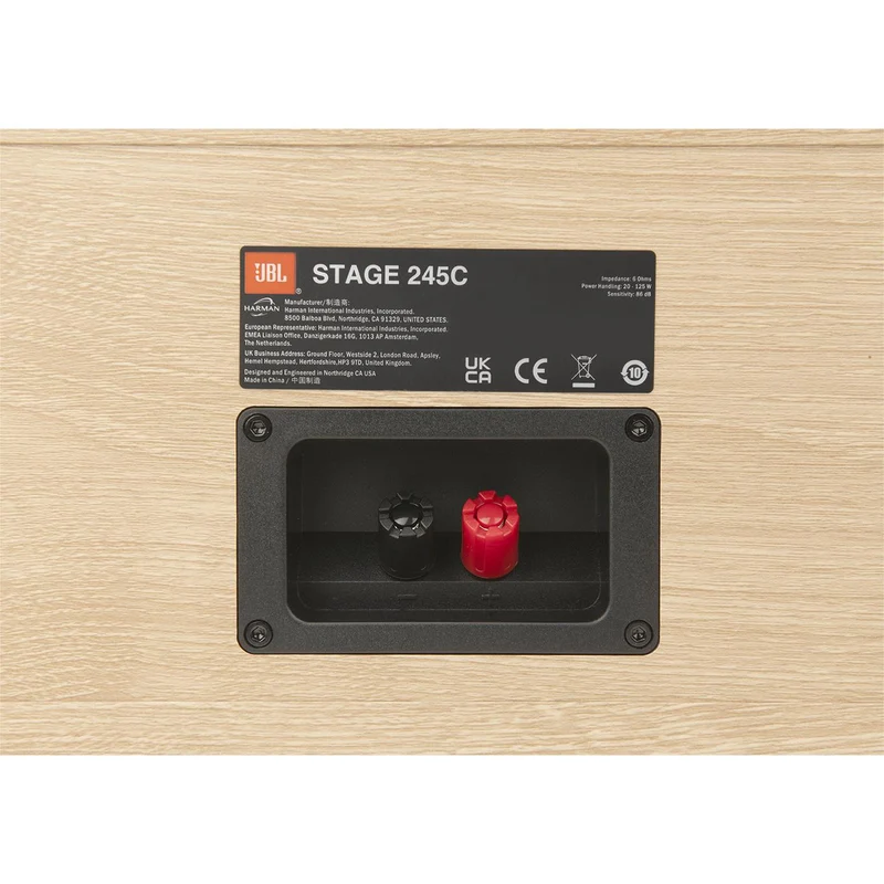 Enceinte Centrale 150W, JBL 245C Blanc - Unité