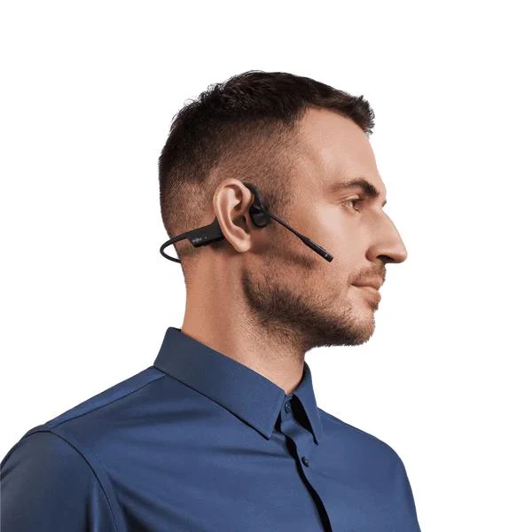 Casque Stéreo BT à conduction osseuse avec Microphone Perche Antibruit Opencom2, Shokz C110AN