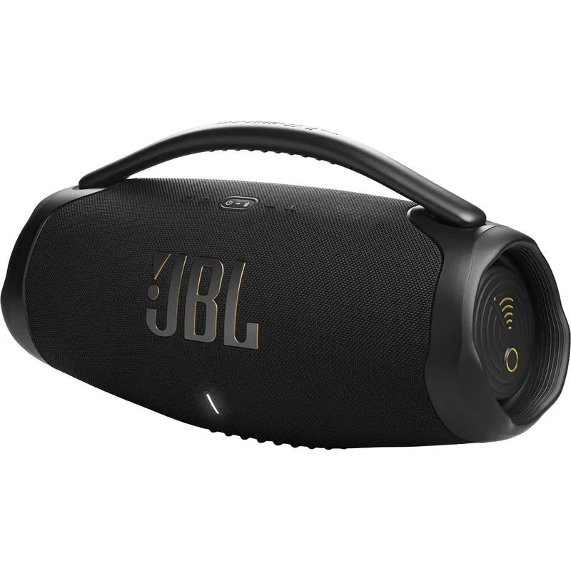 Enceinte portable sans fil Bluetooth 40W, JBL BOOMBOX 3 WIFI - Noir