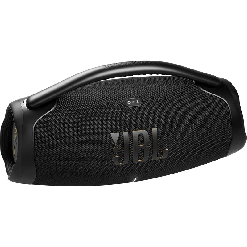 Enceinte portable sans fil Bluetooth 40W, JBL BOOMBOX 3 WIFI - Noir