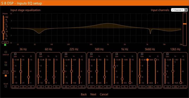 HERTZ S8 DSP – Processeur audio Hi-Res | 8 sorties RCA | Bluetooth 5.0 intégré