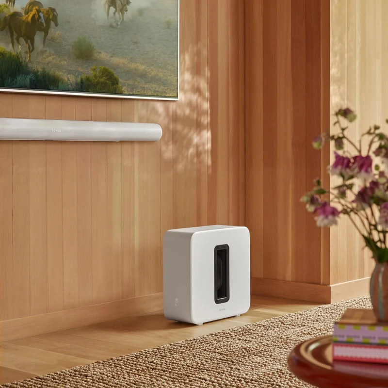 Haut-parleur d'extrêmes graves sans fil (4e génération ), Sonos SUBG4US1 - Blanc