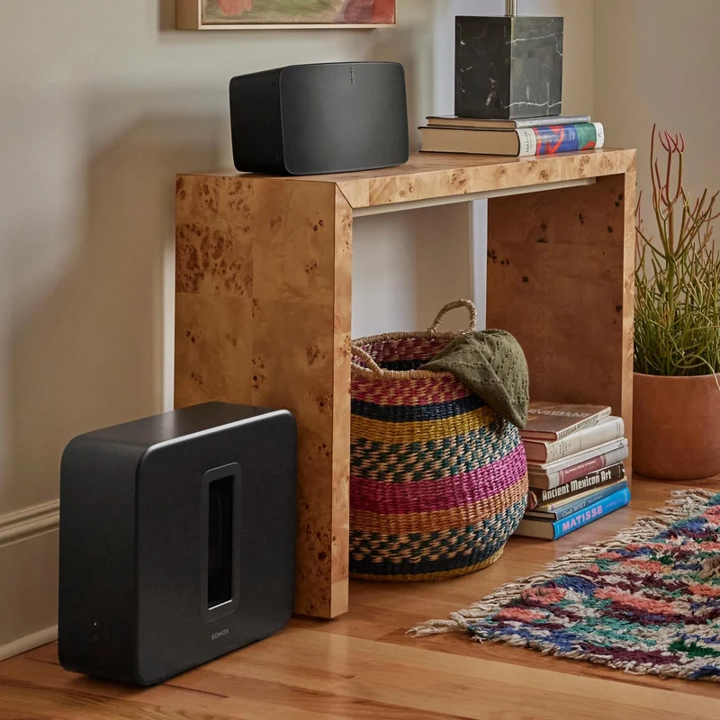Haut-parleur d'extrêmes graves sans fil (4e génération ), Sonos SUBG4US1BLK - Noir