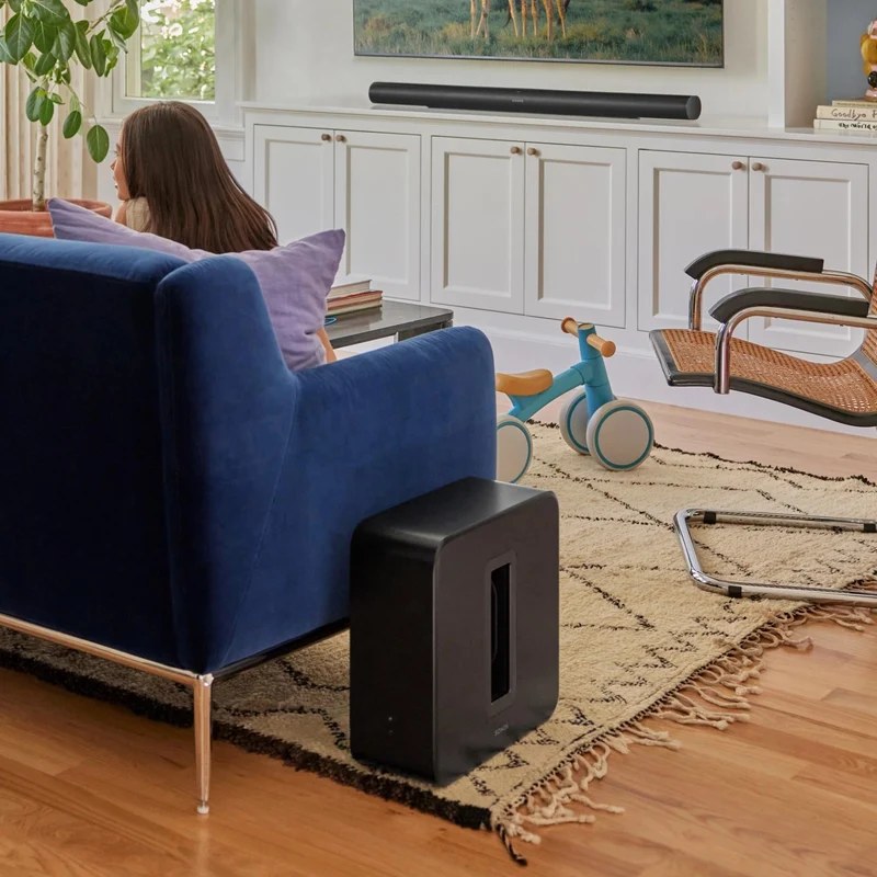 Haut-parleur d'extrêmes graves sans fil (4e génération ), Sonos SUBG4US1BLK - Noir