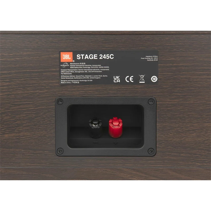 Enceinte Centrale 150W, JBL 245C Noir- Unité