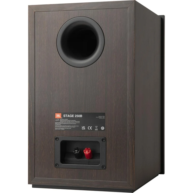 Enceinte bibliothèque Stage 75W, JBL 250B Noir- PAIRE