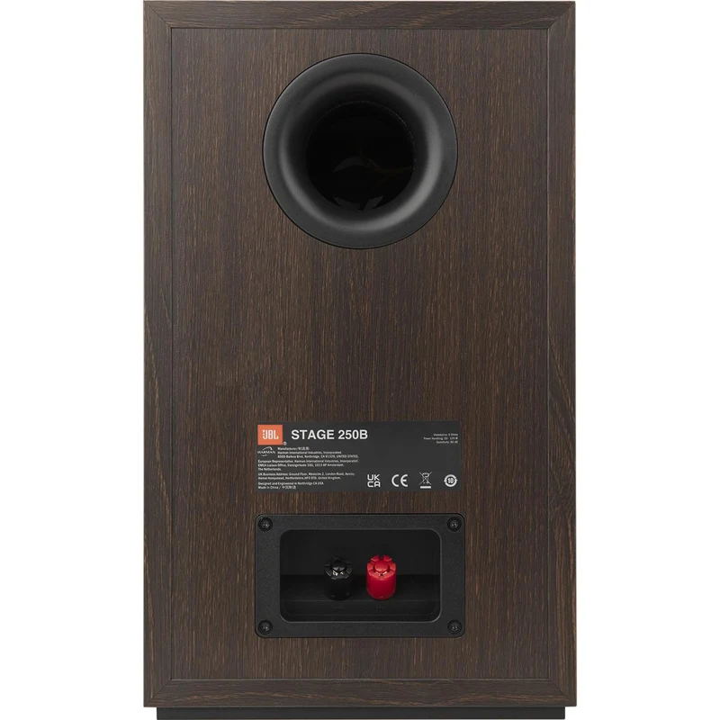 Enceinte bibliothèque Stage 75W, JBL 250B Noir- PAIRE