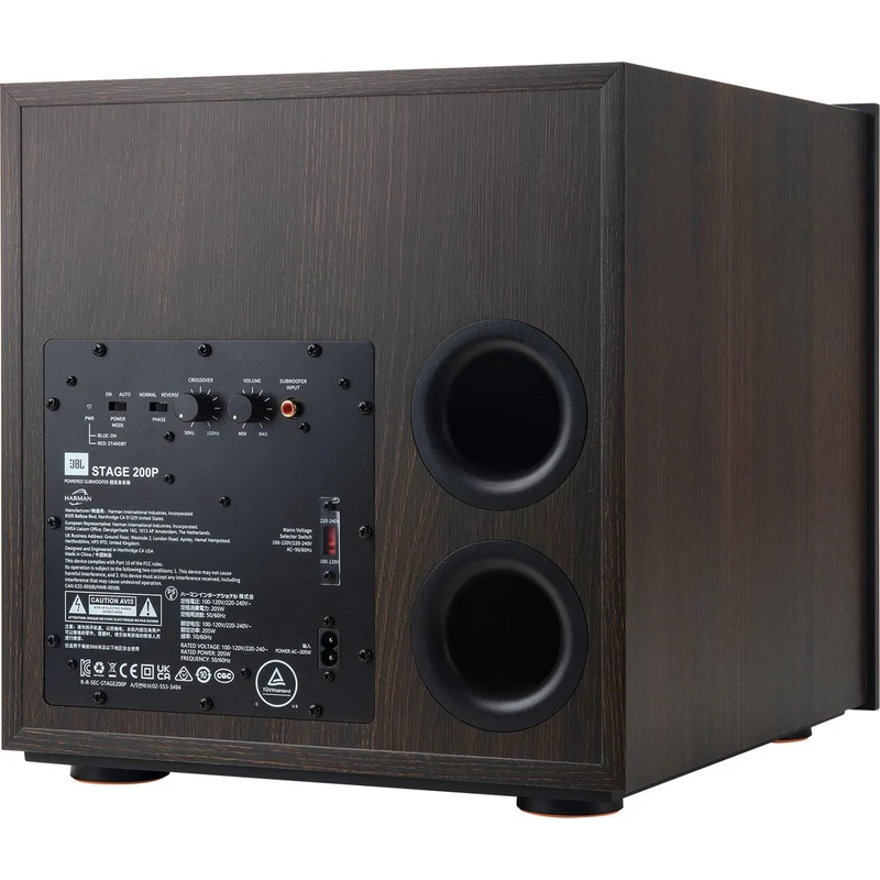 Caisson de grave 10po 300W, JBL 200P - Noir