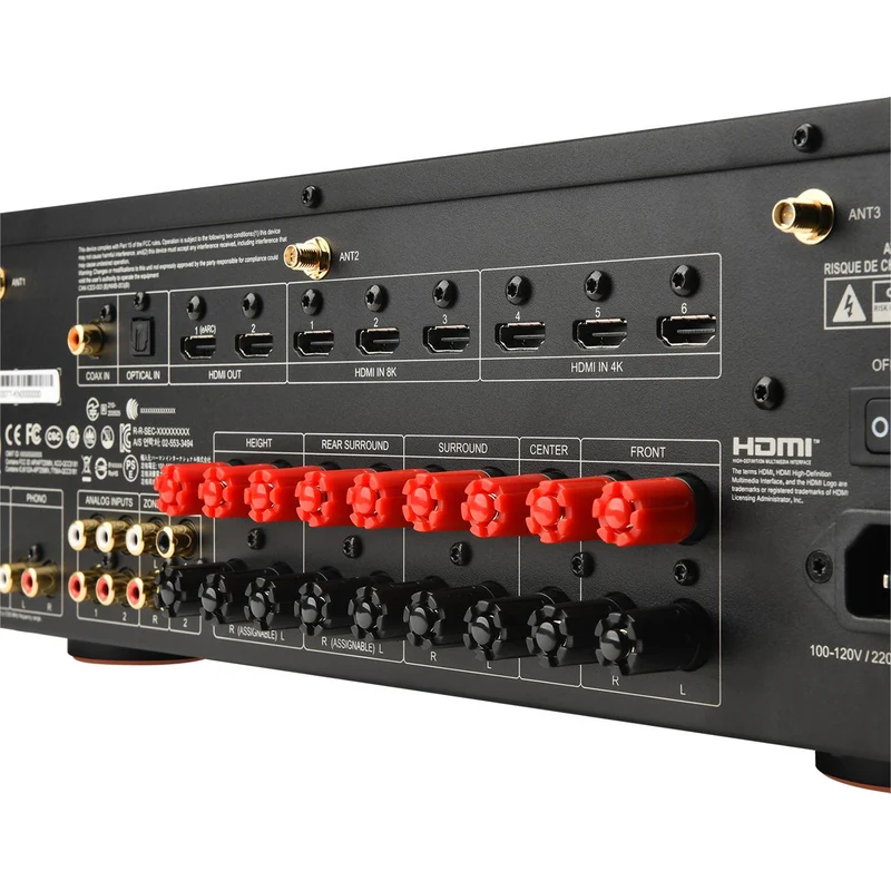 Récepteur AV Réseau 4K 9.2 X 140W, JBL MA9100HP - Noir