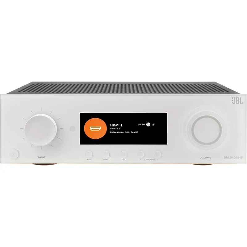 Récepteur AV Réseau 4K 9.2 X 140W, JBL MA9100HP - Blanc