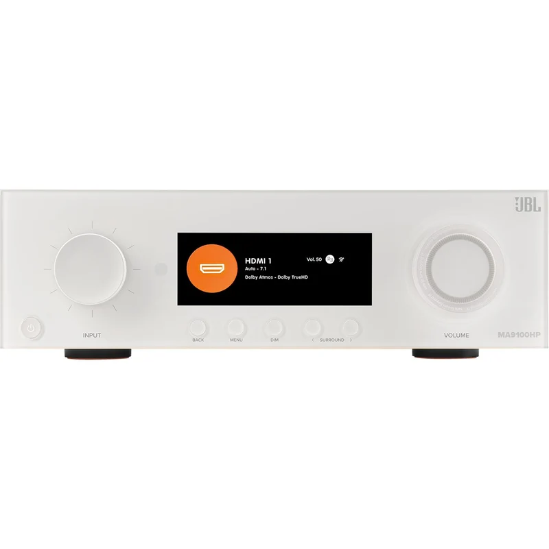 Récepteur AV Réseau 4K 9.2 X 140W, JBL MA9100HP - Blanc