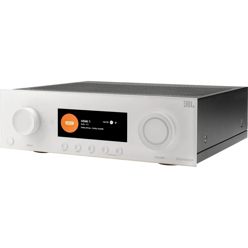 Récepteur AV Réseau 4K 9.2 X 140W, JBL MA9100HP - Blanc