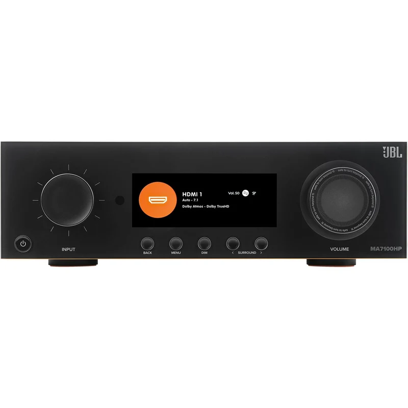 Récepteur AV Réseau 4K 7.2 X 125W, JBL MA7100HP - Noir