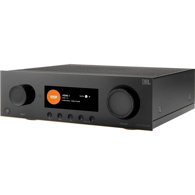 Récepteur AV Réseau 4K 7.2 X 125W, JBL MA7100HP - Noir