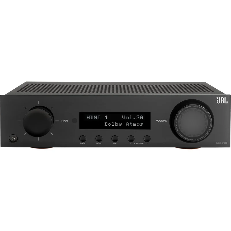 Récepteur AV Réseau 4K 7.2 X 110W, JBL MA710 - Noir