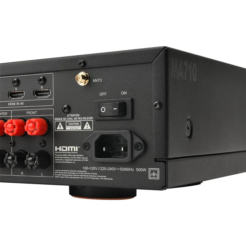 Récepteur AV Réseau 4K 7.2 X 110W, JBL MA710 - Noir