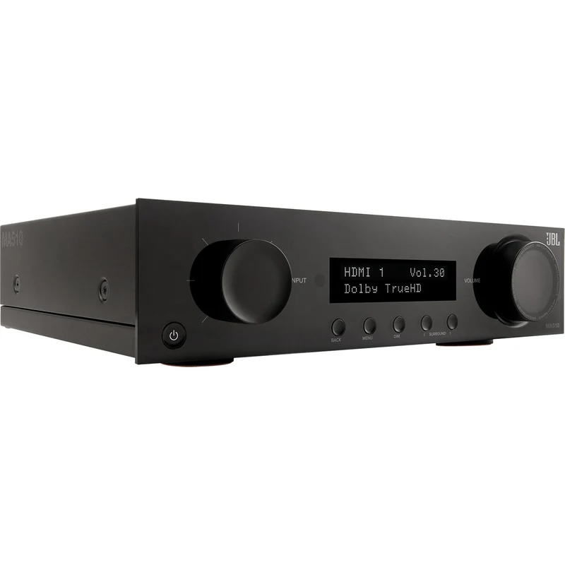 Récepteur AV Réseau 4K 5.2 X 75W, JBL MA510 - Noir