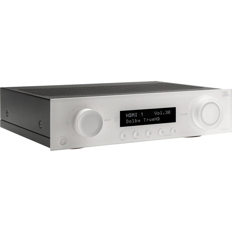 Récepteur AV Réseau 4K 5.2 X 75W, JBL MA510 - Blanc