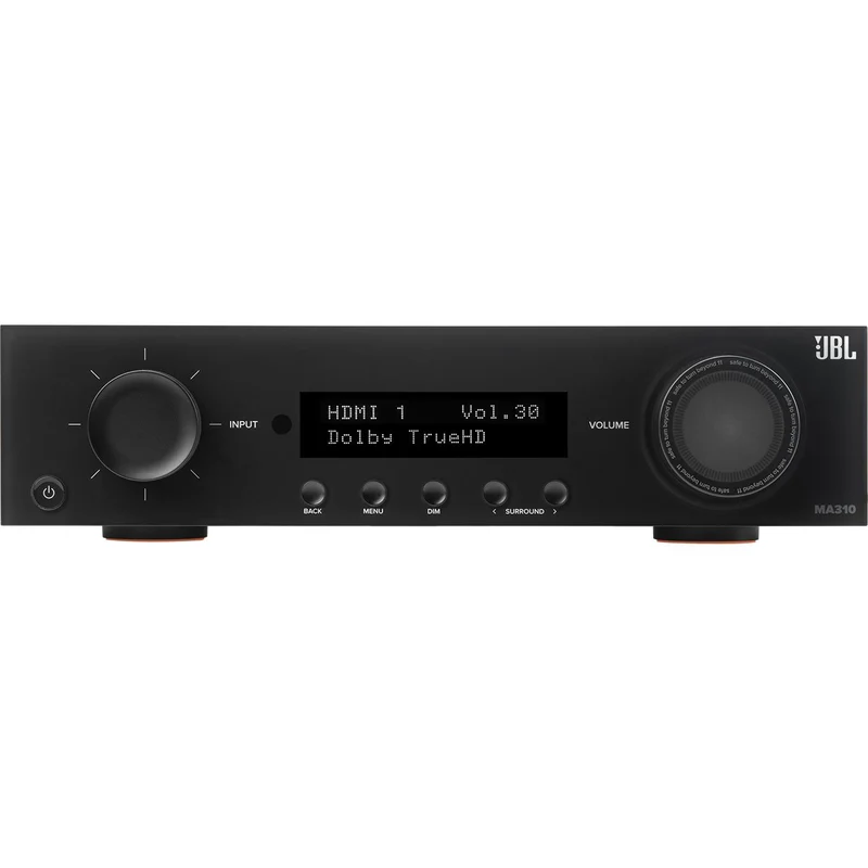 Récepteur AV 4K 5.2 X 60W, JBL MA310 - Noir