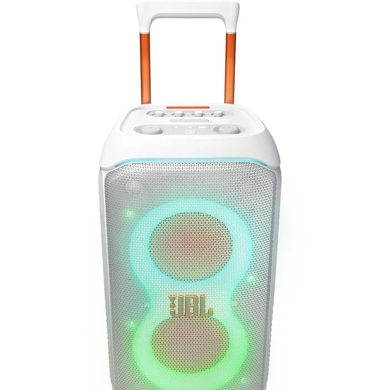 Haut-parleur sans fil 240W Batterie 18H, JBL Partybox Stage 320SW -Blanc