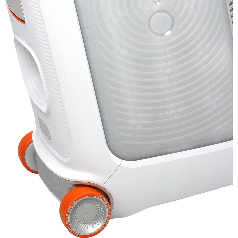Haut-parleur sans fil 240W Batterie 18H, JBL Partybox Stage 320SW -Blanc