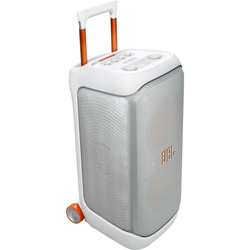 Haut-parleur sans fil 240W Batterie 18H, JBL Partybox Stage 320SW -Blanc