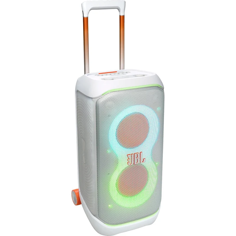 Haut-parleur sans fil 240W Batterie 18H, JBL Partybox Stage 320SW -Blanc