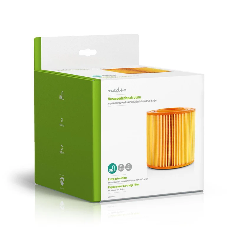 Stofzuiger Cartridge-Filter Vervanging voor: Allaway - A/C-Series - Motorfilter