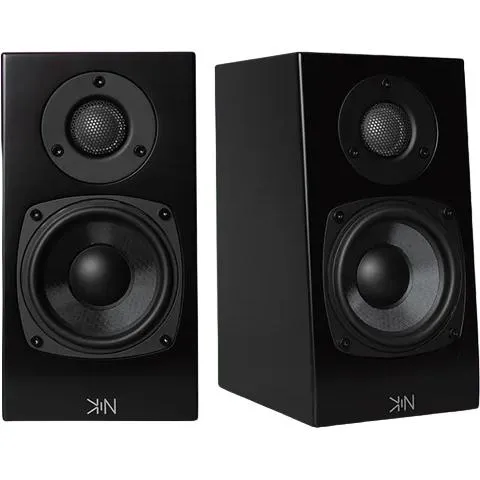 Enceinte bibliothèque 100W, KINONE- Noir - Paire