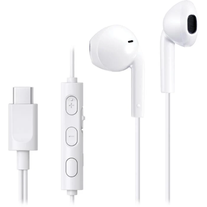 Écouteurs- bouton filaire USB-C , JVC HA-FR17UC-W - Blanc Coco