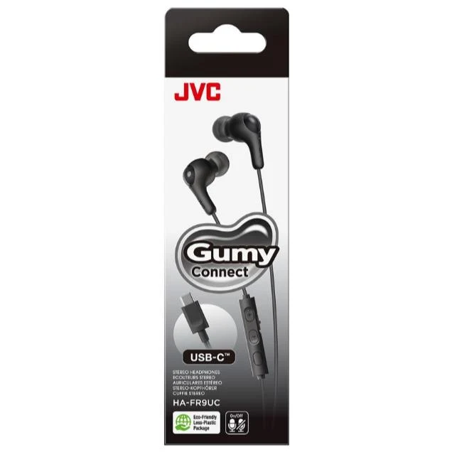Écouteurs Intra-auriculaire filaire USB-C , JVC HA-FR9UC-B - Noir Olive