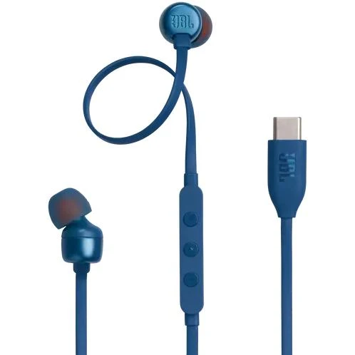 Écouteurs boutons, T310C - Bleu