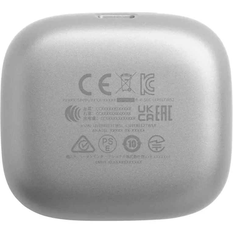 Écouteurs boutons sans fil NC+ TWS. JBL LLIVEFREE2TWS - Argent