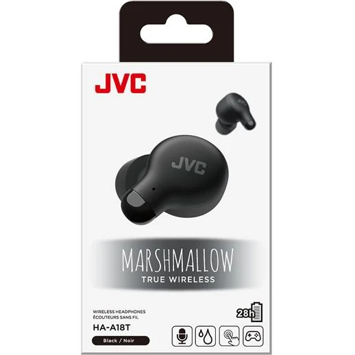 Écouteurs Bluetooth Intra-auriculaire, JVC HA-A18T-B - Noir