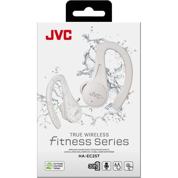 Écouteurs Sports Intra-auriculaires, JVC HA-EC25T-W - Blanc