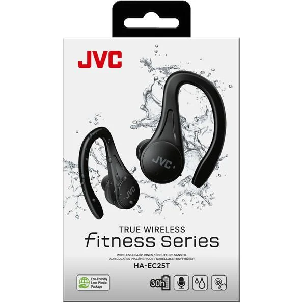 Écouteurs Sports Intra-auriculaires, JVC HA-EC25T-B - Noir