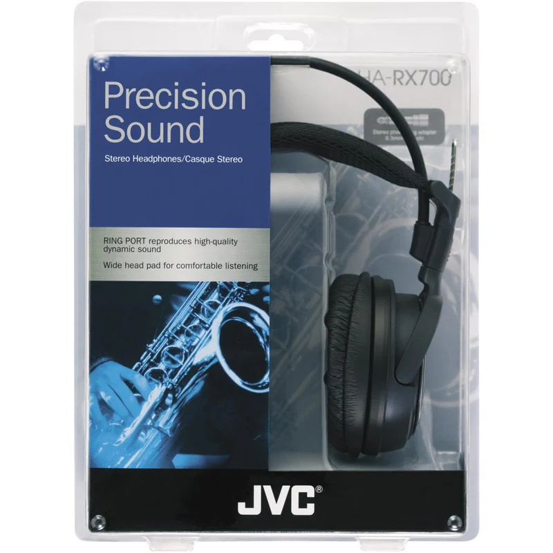 Casque d'écoute Filaire, JVC HA-RX700 - Noir