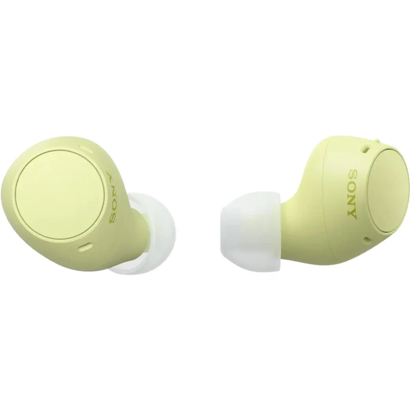 Écouteurs Écouteurs Boutons, JVC 100 % sans fil. Sony WFC510 Jaune