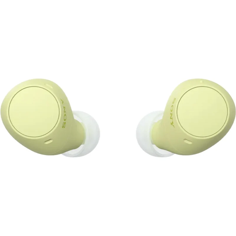 Écouteurs Écouteurs Boutons, JVC 100 % sans fil. Sony WFC510 Jaune