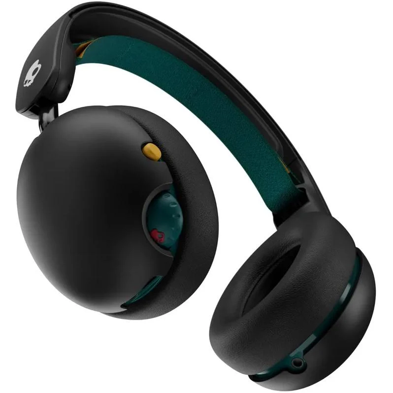 Casque d'écoute supra-auriculaire Bluetooth pour enfants, Skullcandy Grom S6KBW-R740 - Noir