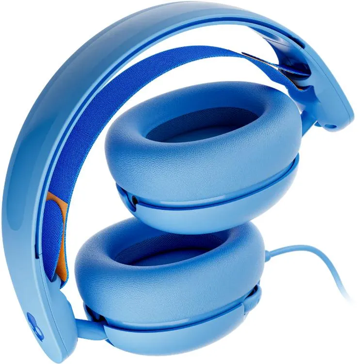 Casque d'écoute supra-auriculaire pour enfants, Skullcandy Grom S6KAY-R740 - Bleu
