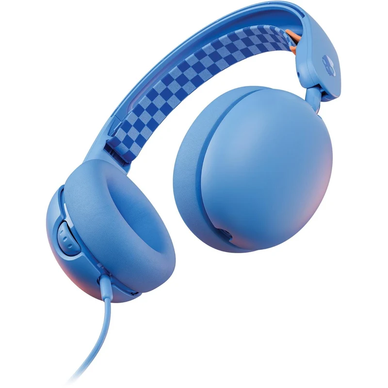 Casque d'écoute supra-auriculaire pour enfants, Skullcandy Grom S6KAY-R740 - Bleu