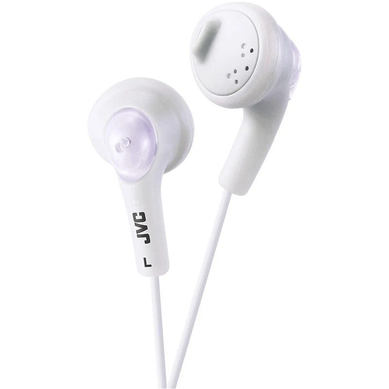 Écouteurs Boutons filaire, JVC HA-F160-W - Blanc Coco