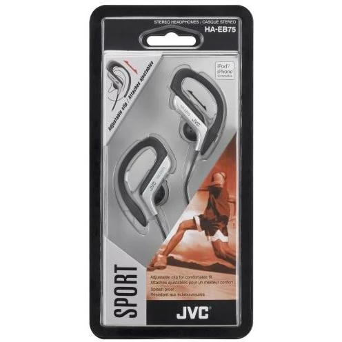 Écouteurs Sport Intra-auriculaire filaire, JVC HA-EB75-SN - Argent