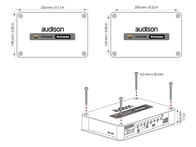 Audison Bit One HD Virtuoso – DSP haute résolution