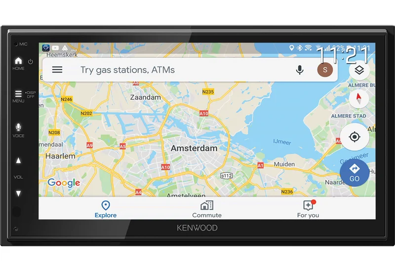 KENWOOD DMX6523DABS - Autoradio 6.8" WSVGA CarPlay Android Auto sans fil DAB+